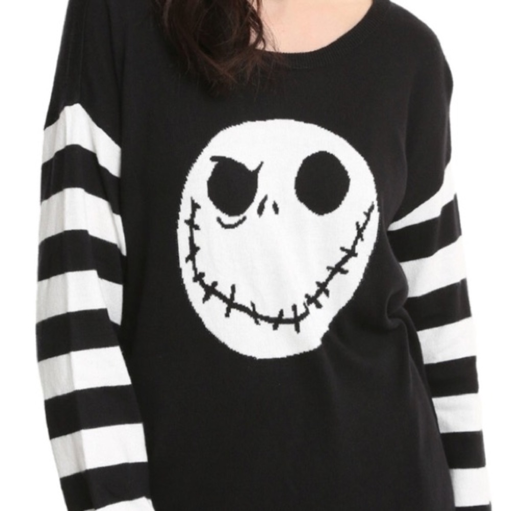 SOLD... Nightmare Before Christmas themed sweater